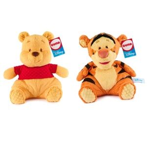 Gund Disney Oh So Snuggly Winnie the Pooh and Tigger Set